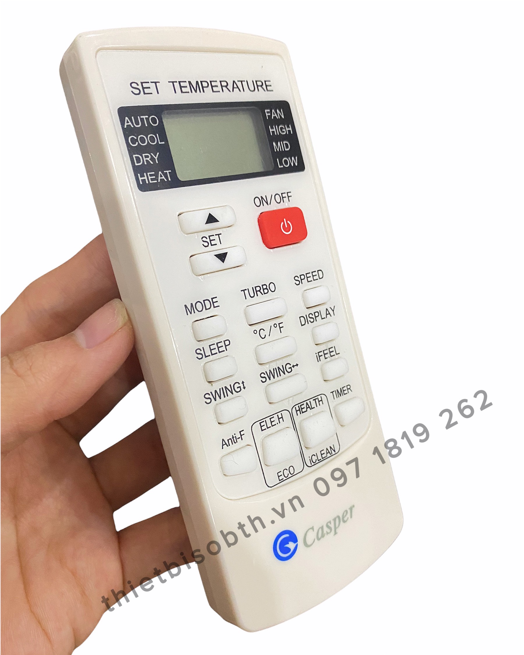 ĐIỀU KHIỂN ĐIỀU HÒA MÁY LẠNH CASPER