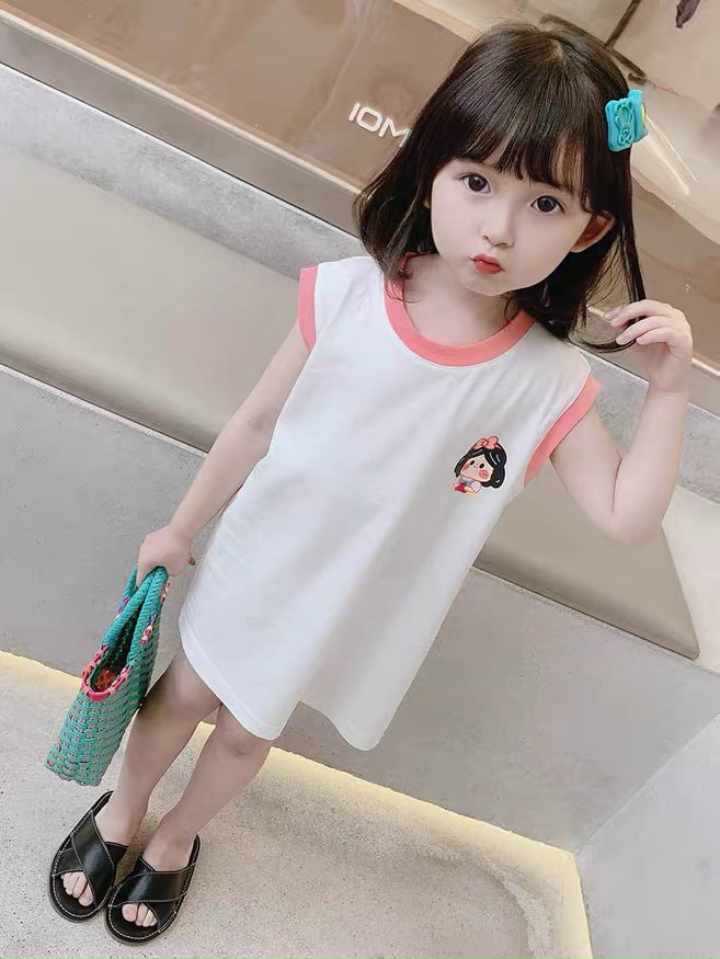 váy xuông cotton cho bé 8-18kg