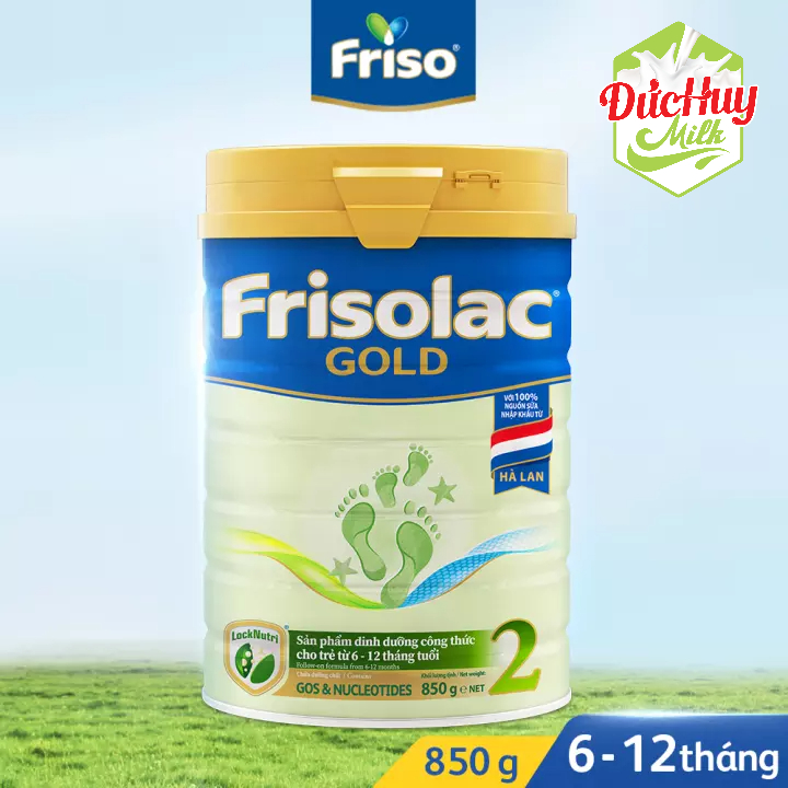Sữa bột Frisolac gold 2 850g
