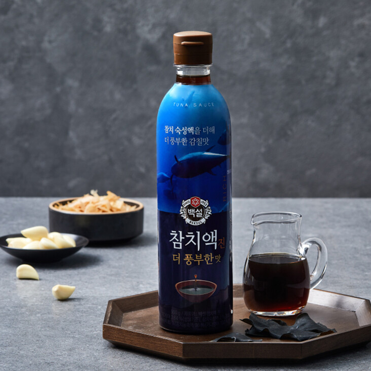 [Beksul] Korean Tuna Fish Sauce Mild, Rich Korean Best Selling Fish