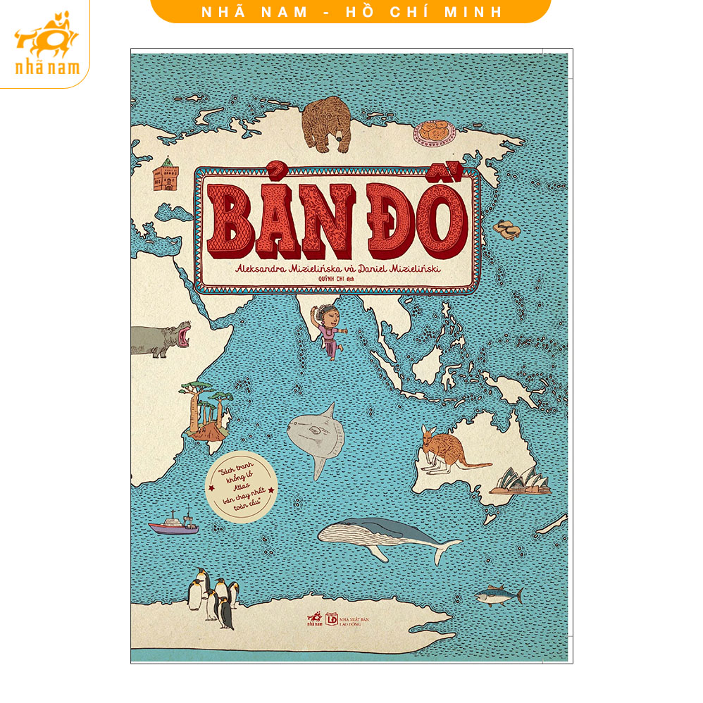 Sách - bản đồ (tặng kèm 01 bản đồ vn 55x81cm) (nhã nam hcm)