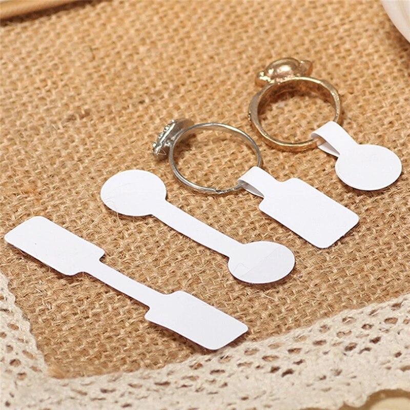 Combo 100 mác treo nhẫn 1.5x5.5cm, không có keo