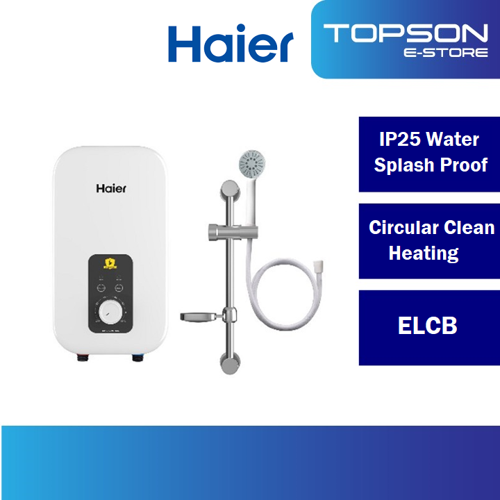 Haier EI36M1 Instant Shower Water Heater with ELCB Shock Proof Lazada