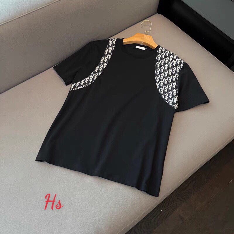 Áo Phông Phối Vai DIOR Cho NAm Nữ