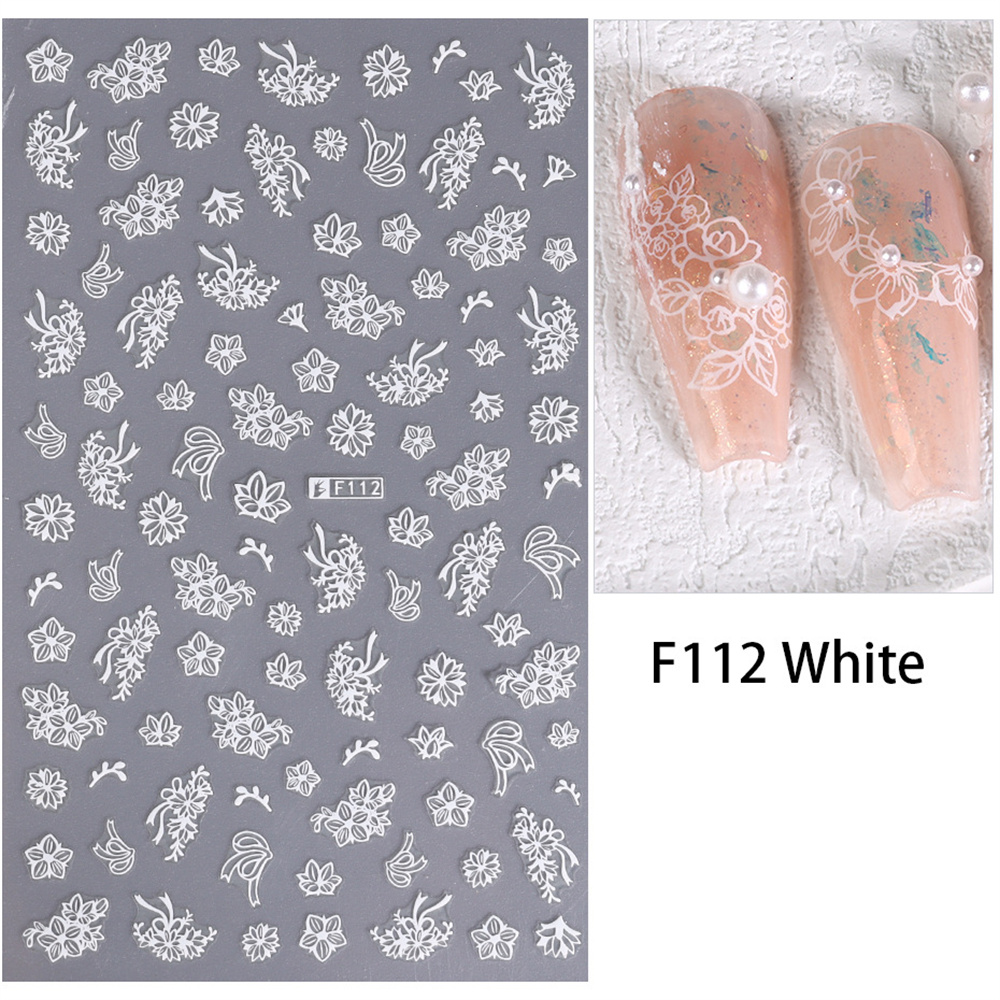 1PC Nail Stickers Adorable Eye-catching Beauty Trend Hot Item Spring Nail Decor Waterproof Vibrant Versatile Nail Art Must-have