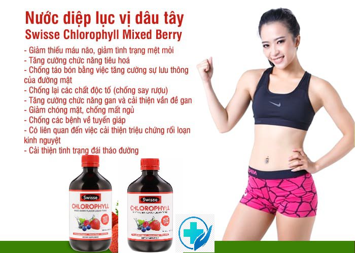 Nước Diệp Lục Swisse Chlorophyll 500ml
