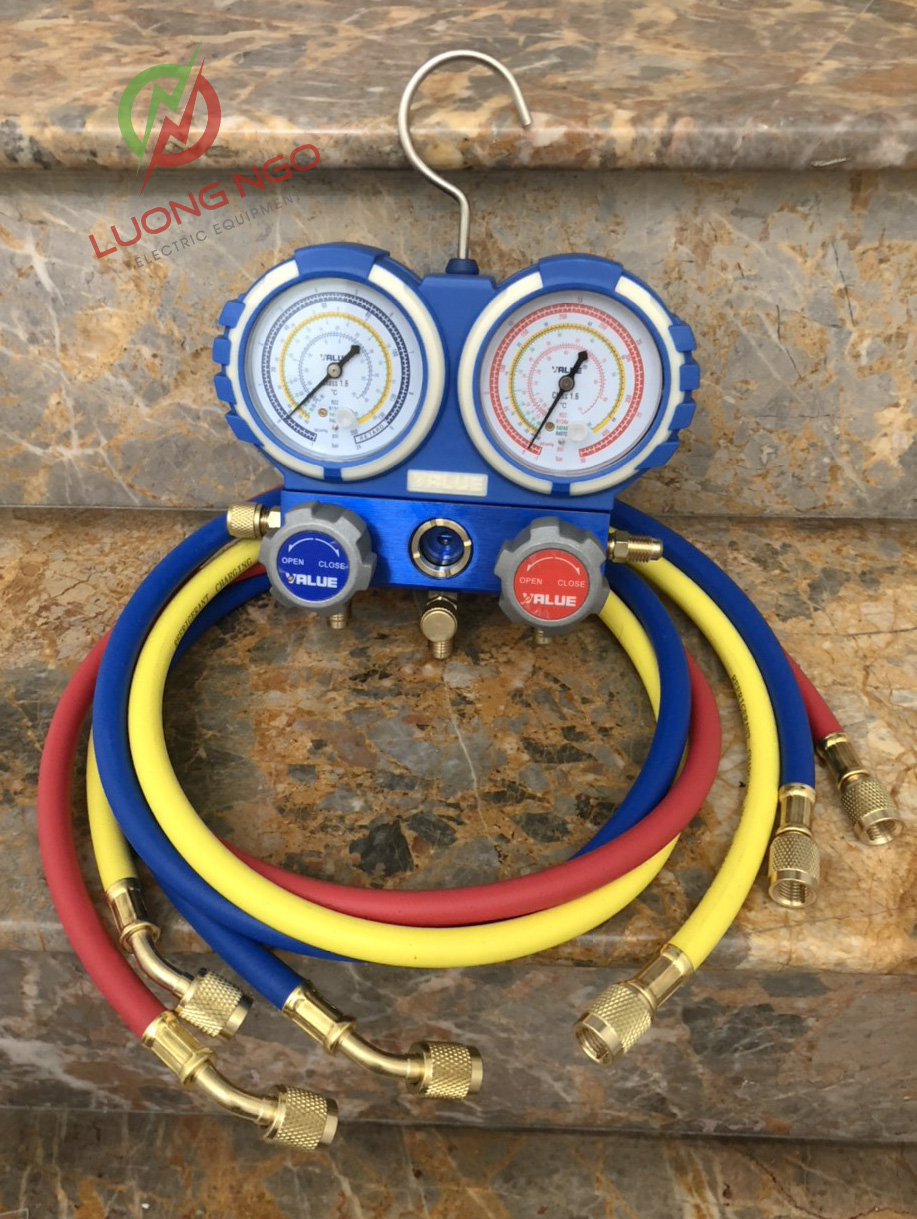 Đồng hồ gas R22 đôi VALUE VMG-2-R22-B