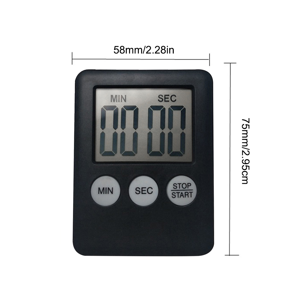 【Free Returns】 Digital Kitchen Timer with Loud Alarm for Cooking, 1-5 Pieces.