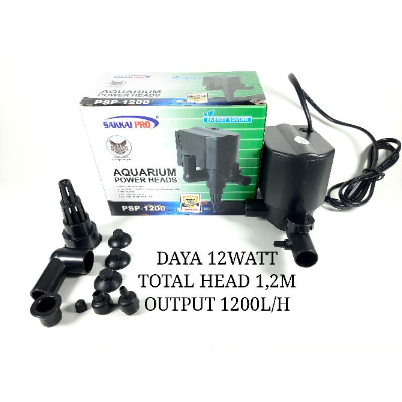 Pompa aquarium SAKKAI PRO PSP 1200
