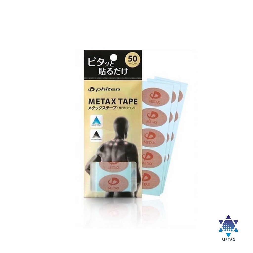Băng Dán Điểm Phiten Metax Tape 50Pcs