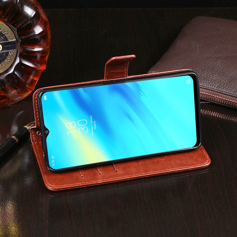 Bao da dạng ví hai mặt cho oppo a5s, a12, a7