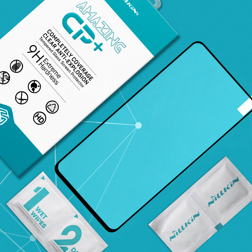 Kính cường lực cho Xiaomi Redmi Note 9 5G, Note 9S, Note 9T, Note 9 Pro 4G 5G, Note 9 Pro Max, Note 10 Pro, Note 10 4G 5G Full màn hình hiệu Nillkin Combo 2022