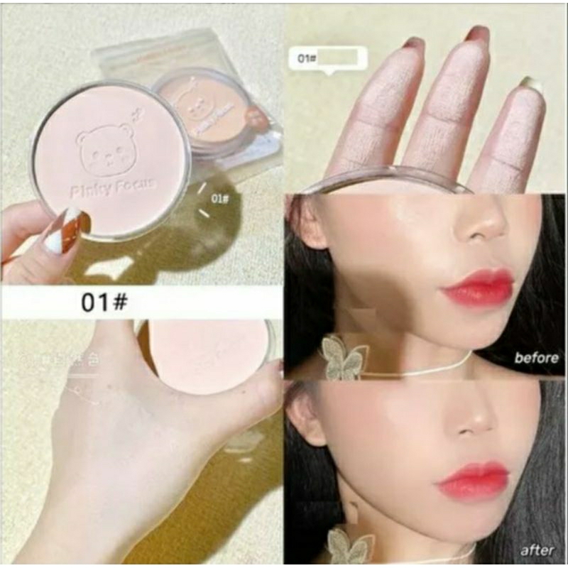 Phấn nén gấu kiềm dầu nội địa trung