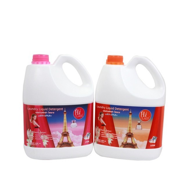 Nước giặt xả Hi Class 3500ml Nhập Khẩu Thái Lan - Giúp Quần Áo Thơm lâu, Không phai màu quần áo