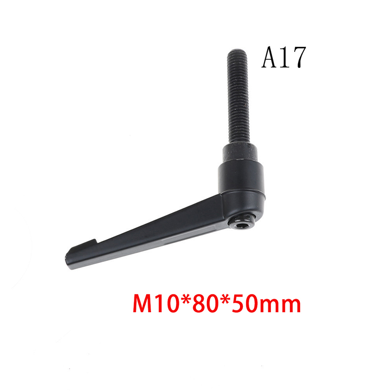 [bo] M6 M8 M10 Clamping Lever Machinery Adjustable Locking Threaded Handle Knob