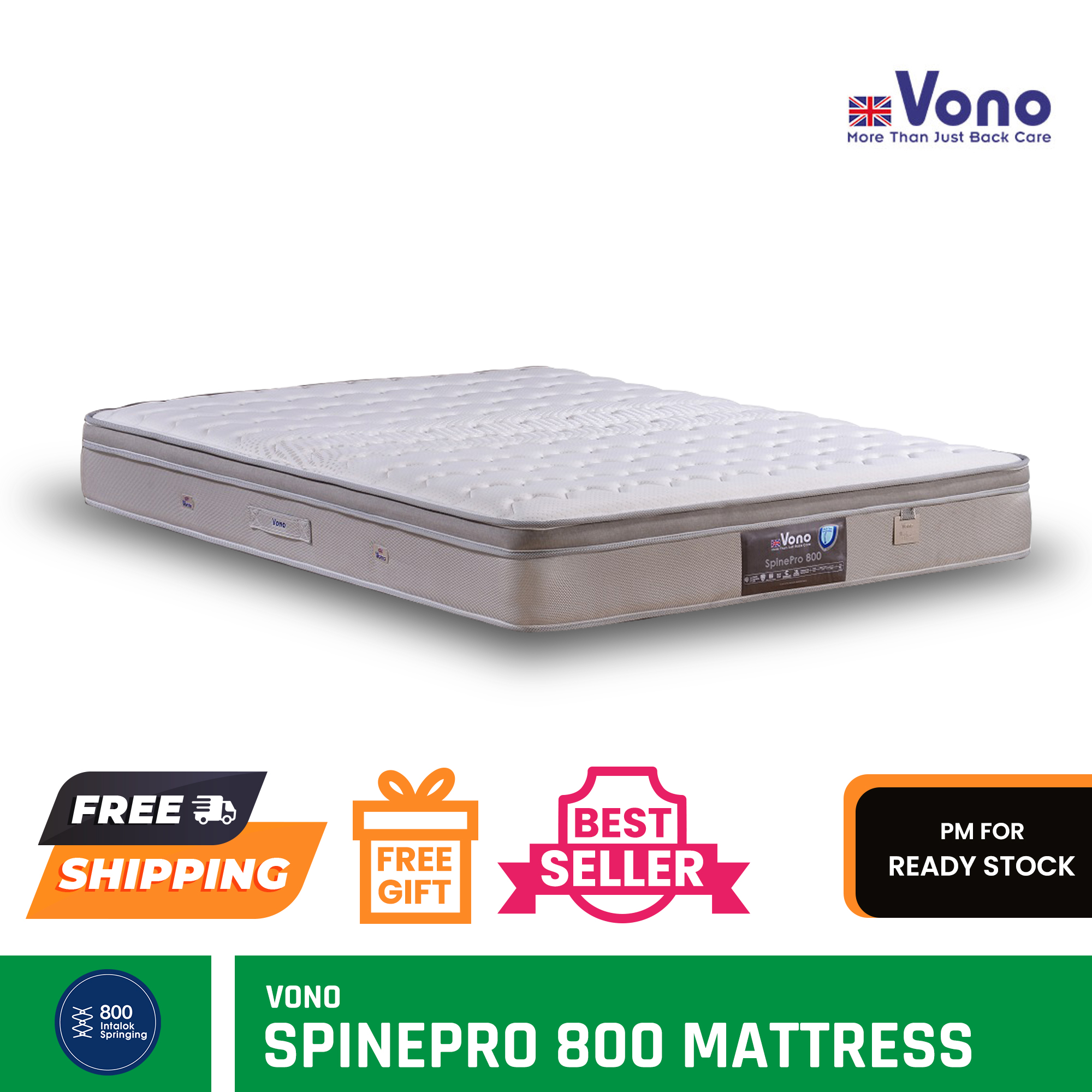 vono mattress spine pro 800