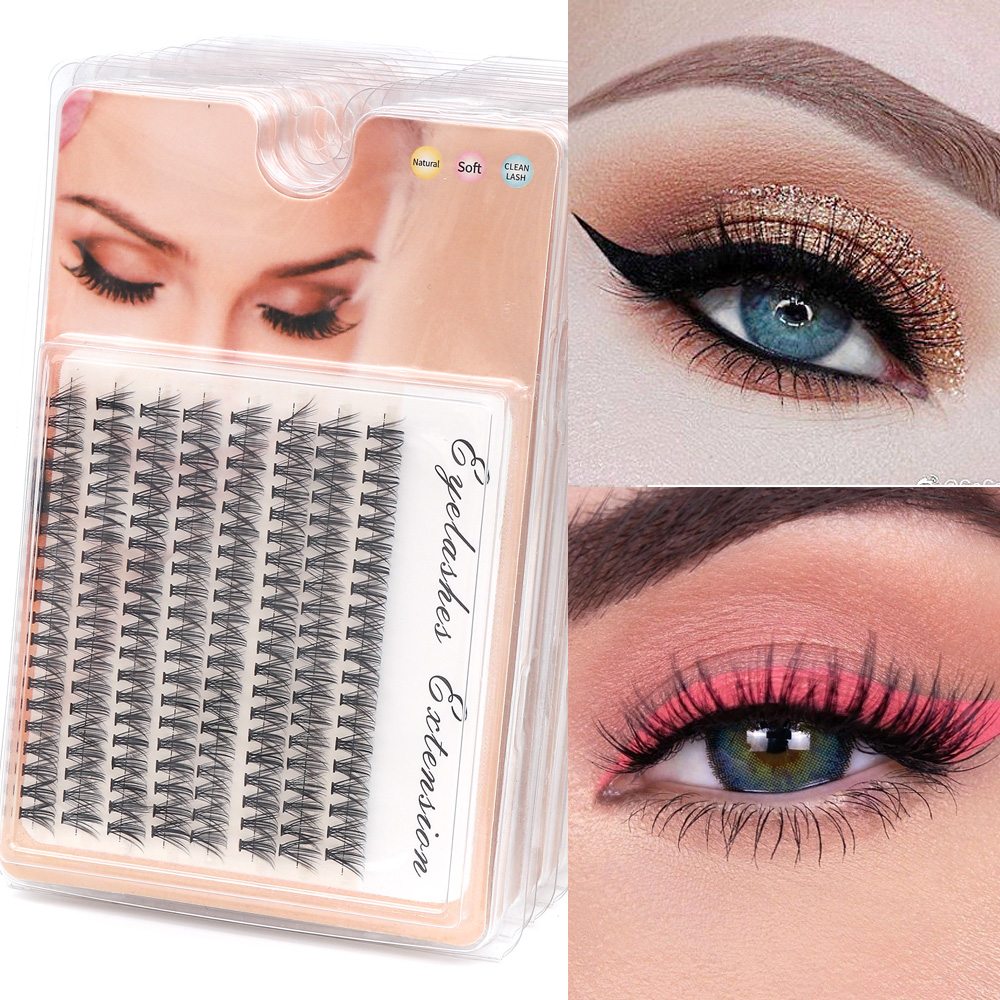 Huangdian%20Fashion%20%20New%208%20Rows%20Individual%20Lashes%20Extension%20Natural%20Faux%20Mink%20Eyelashes%20Individual%20160%20Cluster%20Eyelash%20Extension%20Makeup%20Cilia%20Hotting%20-%20Image%204