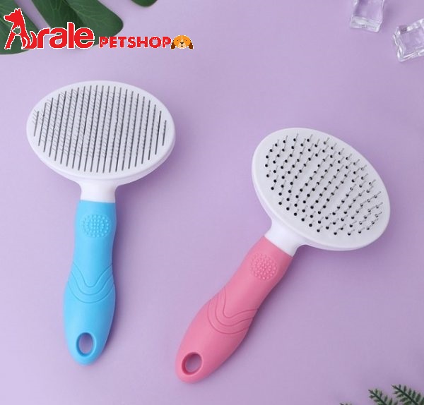 LƯỢC CHẢI LÔNG CHO CHÓ MÈO CÓ NÚT BẤM CAO CẤP
