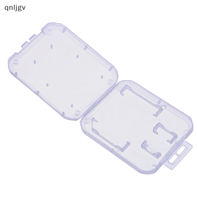 🔥🔥🔥Qnljgv 10 hộp đựng thẻ nhớ nhựa trong micro SD bảo vệ hộp kho lưu trữ thẻ TF