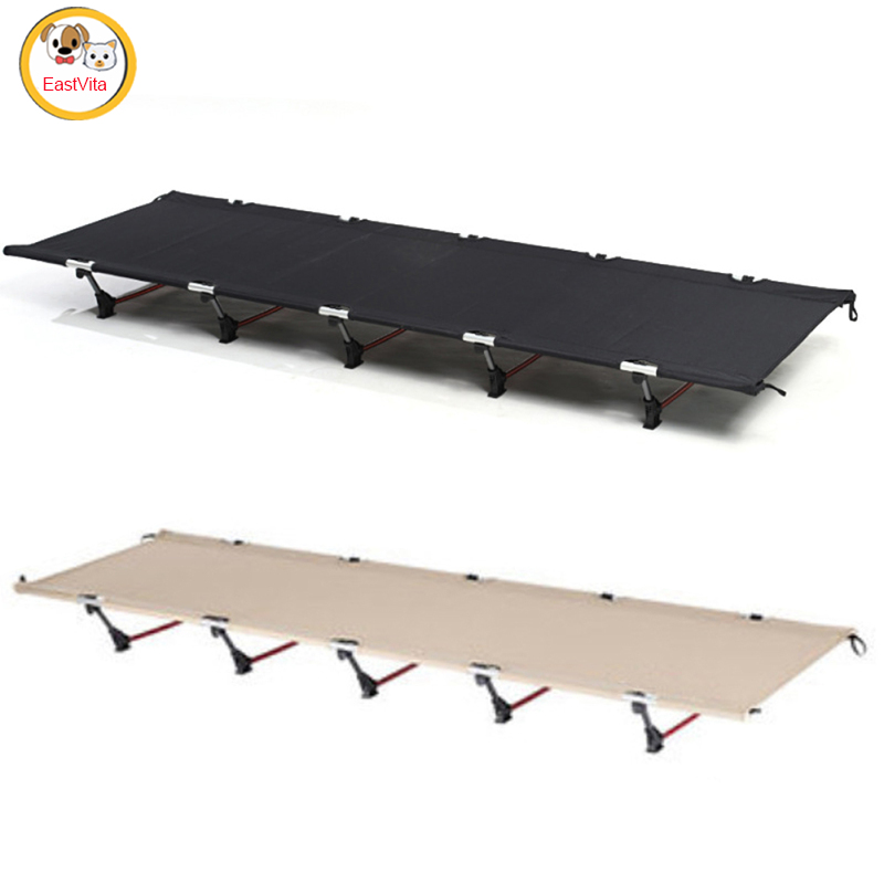 Ultralight Portable Folding Single Camping Cot 4.8lbs Lightweight Compact Camping Bed For Outdoor Travel