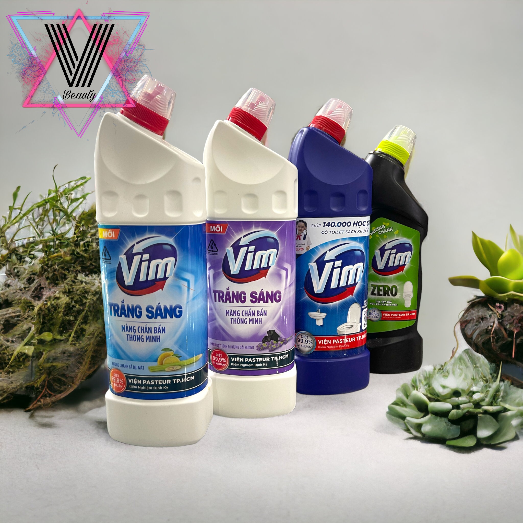 Vim tẩy bồn cầu 880ml