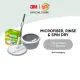 3M™ Scotch-Brite™ Single Spin Mop T6 Microfiber Set, 1 pc/pack, For cleaning home floor easily & handsfree. 