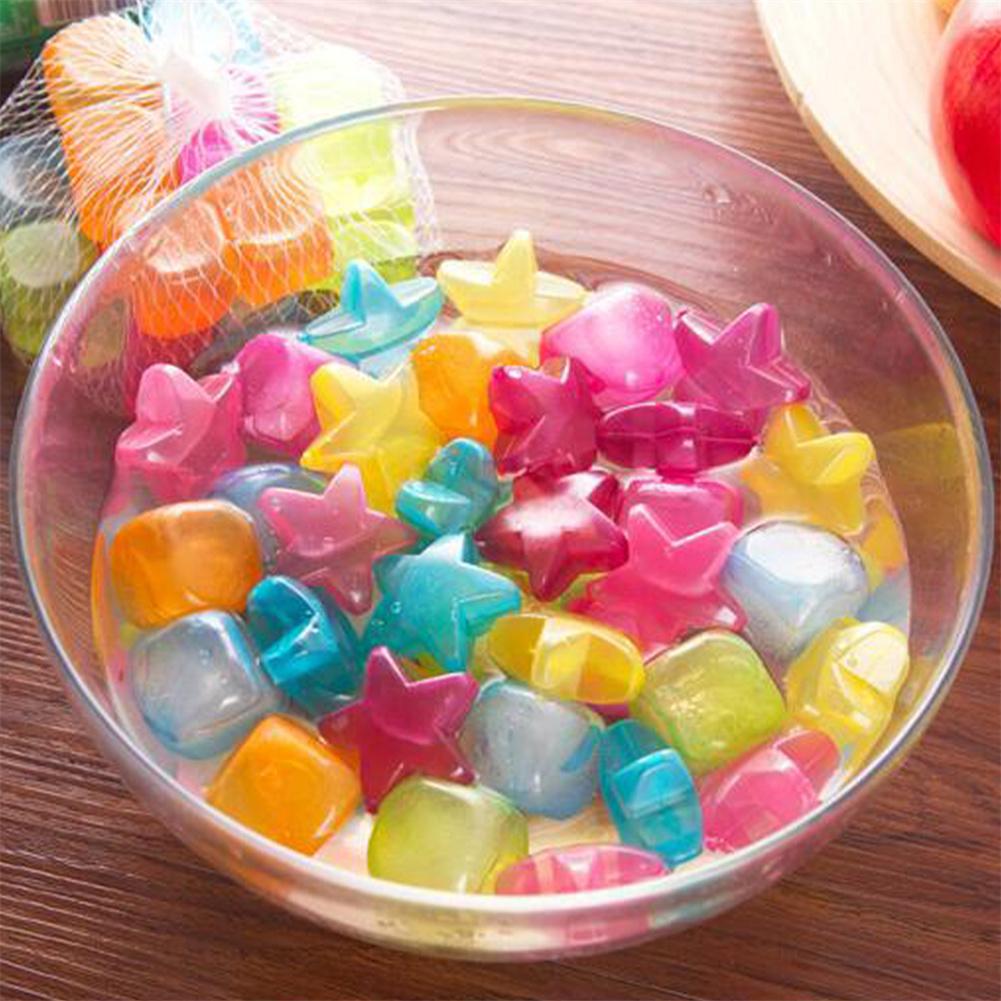 Plastic Whiskey Chilling Stone Cooling Rock For Drinks Z3J8 Ice Cube Reusable