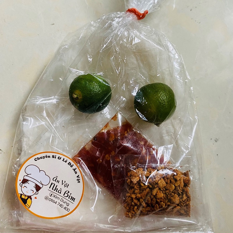 Bánh tráng sa tế siêu cay