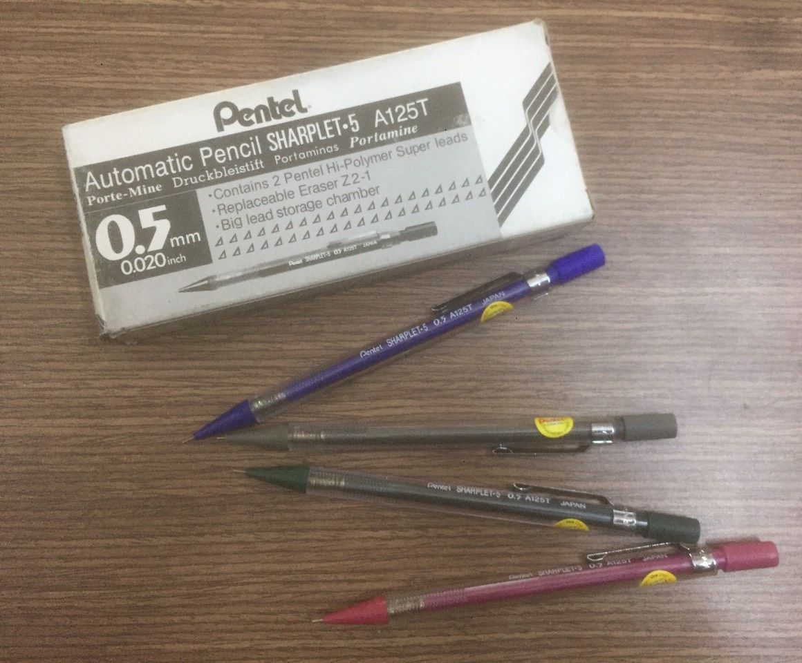 Bút chì bấm Pentel A125T 0.5mm