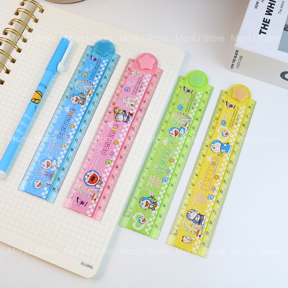 Thước kẻ gập đôi dài 30cm DORAEMON DOREMON dễ thương cute MON0279