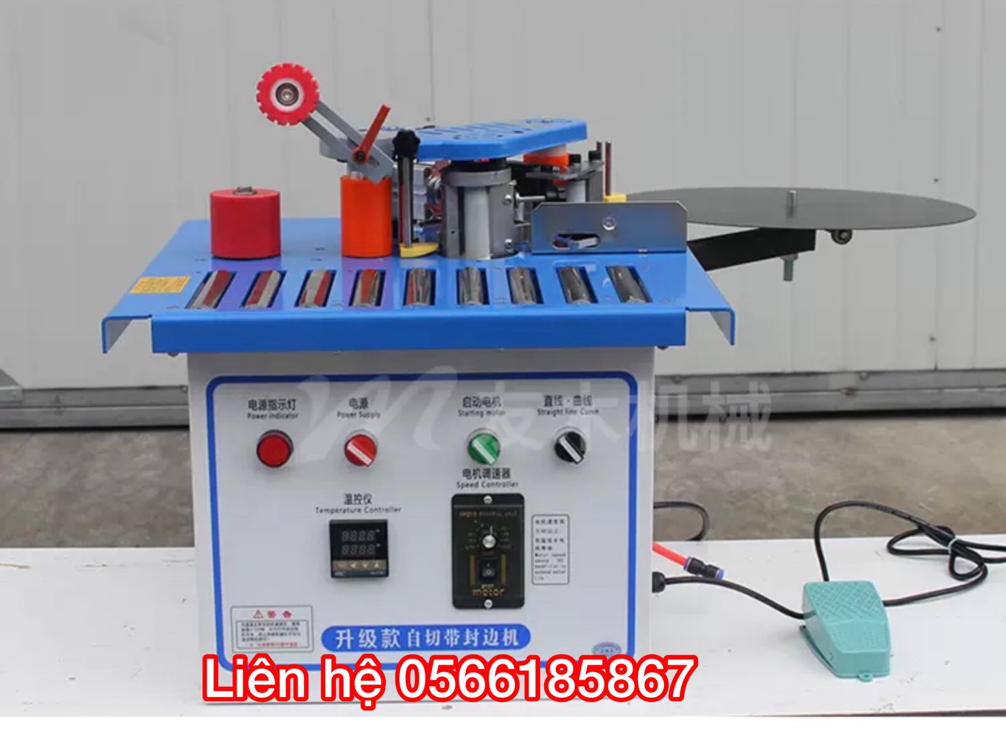 máy dán cạnh mini DW550