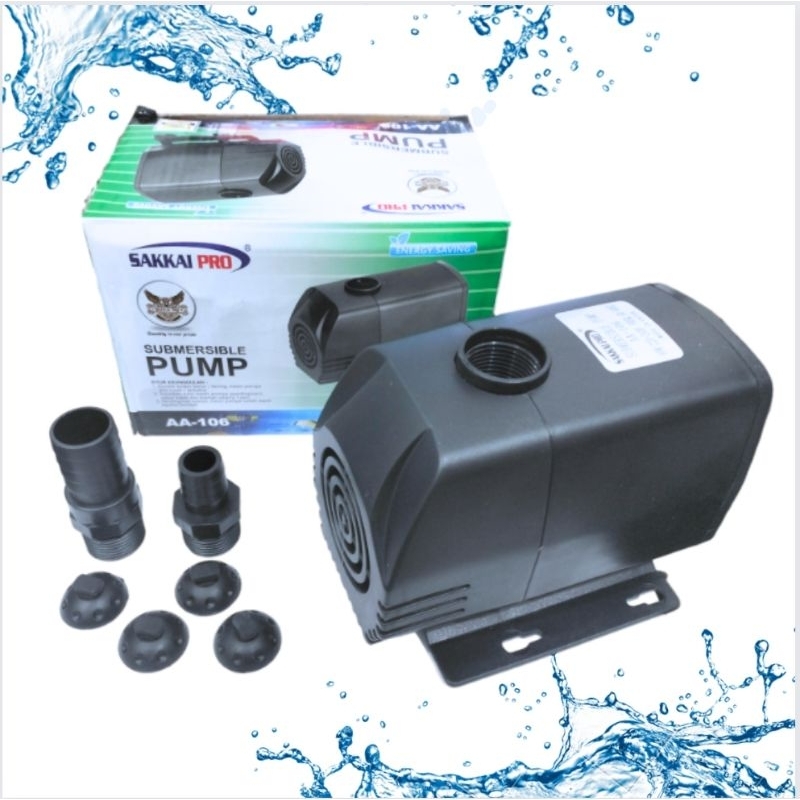 SAKKAI PRO AA 106 Pompa Kolam air mancur hidroponik