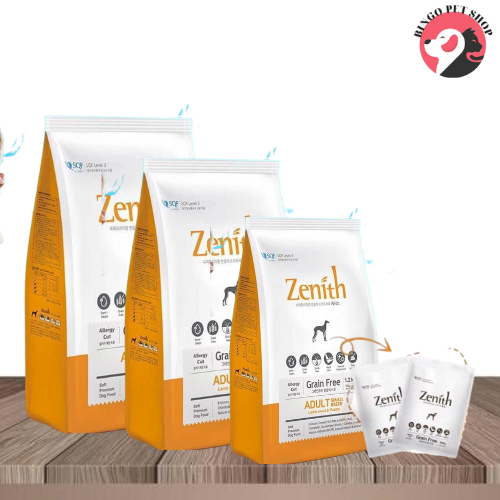 3kg Thức ăn hạt mềm cho chó Zenith Hàn Quốc [Puppy/Adult/Senior]