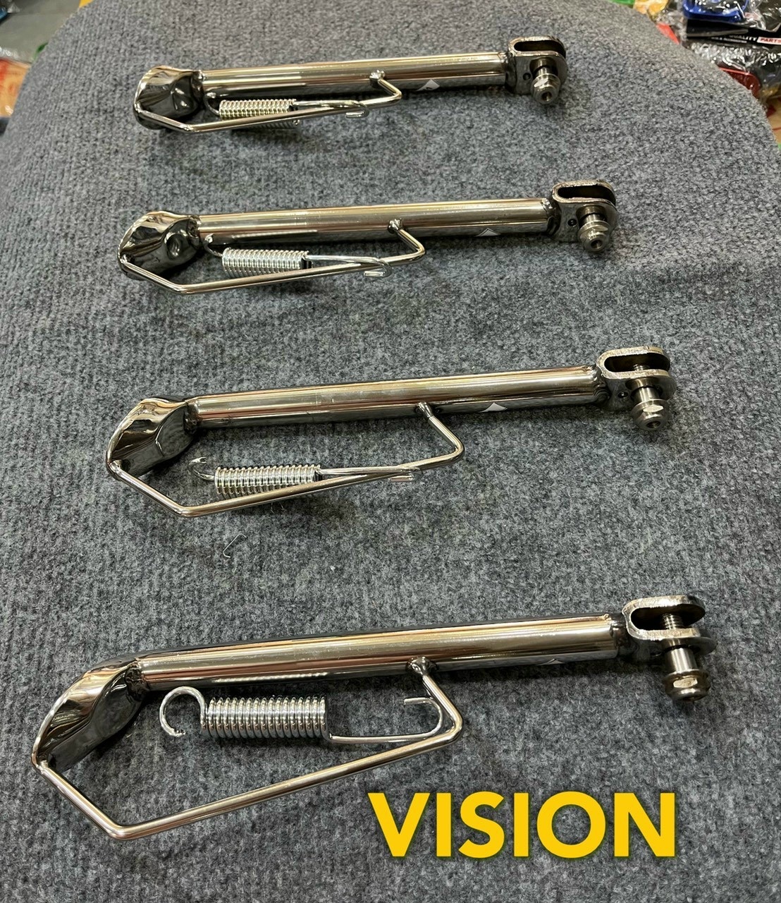 CHÂN CHỐNG NGHIÊNG INOX ĐẶC XE VISION