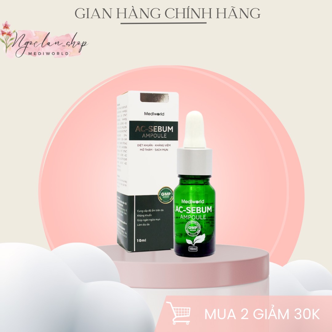 Serum GIẢM mụn AC - Sebum Ampoule - Mediworld
