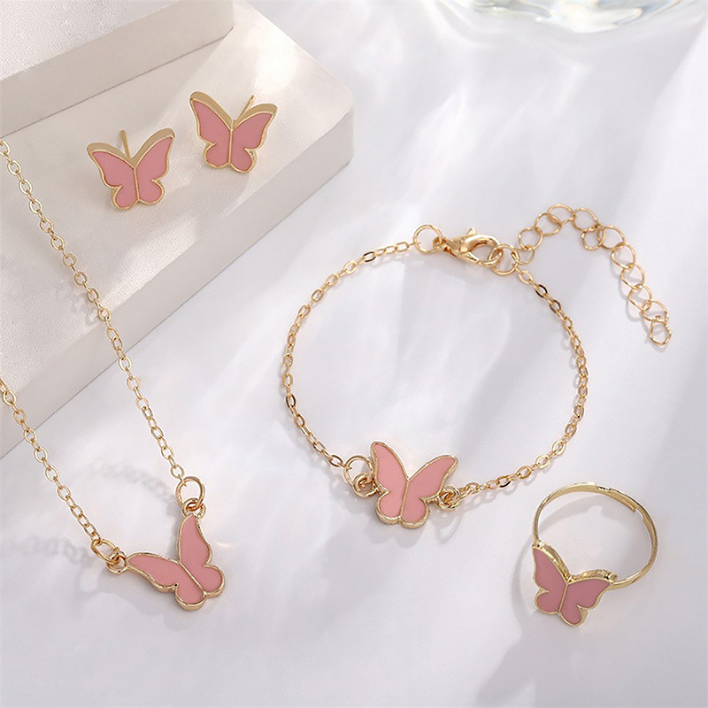 1Set%20Fashion%20Exquisite%20Simple%20Versatile%20Butterfly%20Necklace%20Bracelet%20Earrings%20Ring%20For%20Women%20Girls%20Wedding%20Party%20Jewelry%20Set%20Gift%20ZHIXING%20-%20Image%204