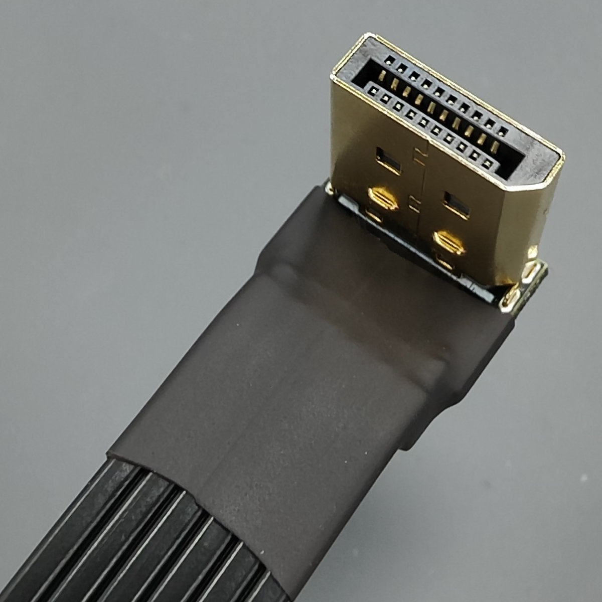 Displayport Ribbon Adt Shielded Displayport V1.4 Flat Cable 165hz Display Port Adapter Gpu ...