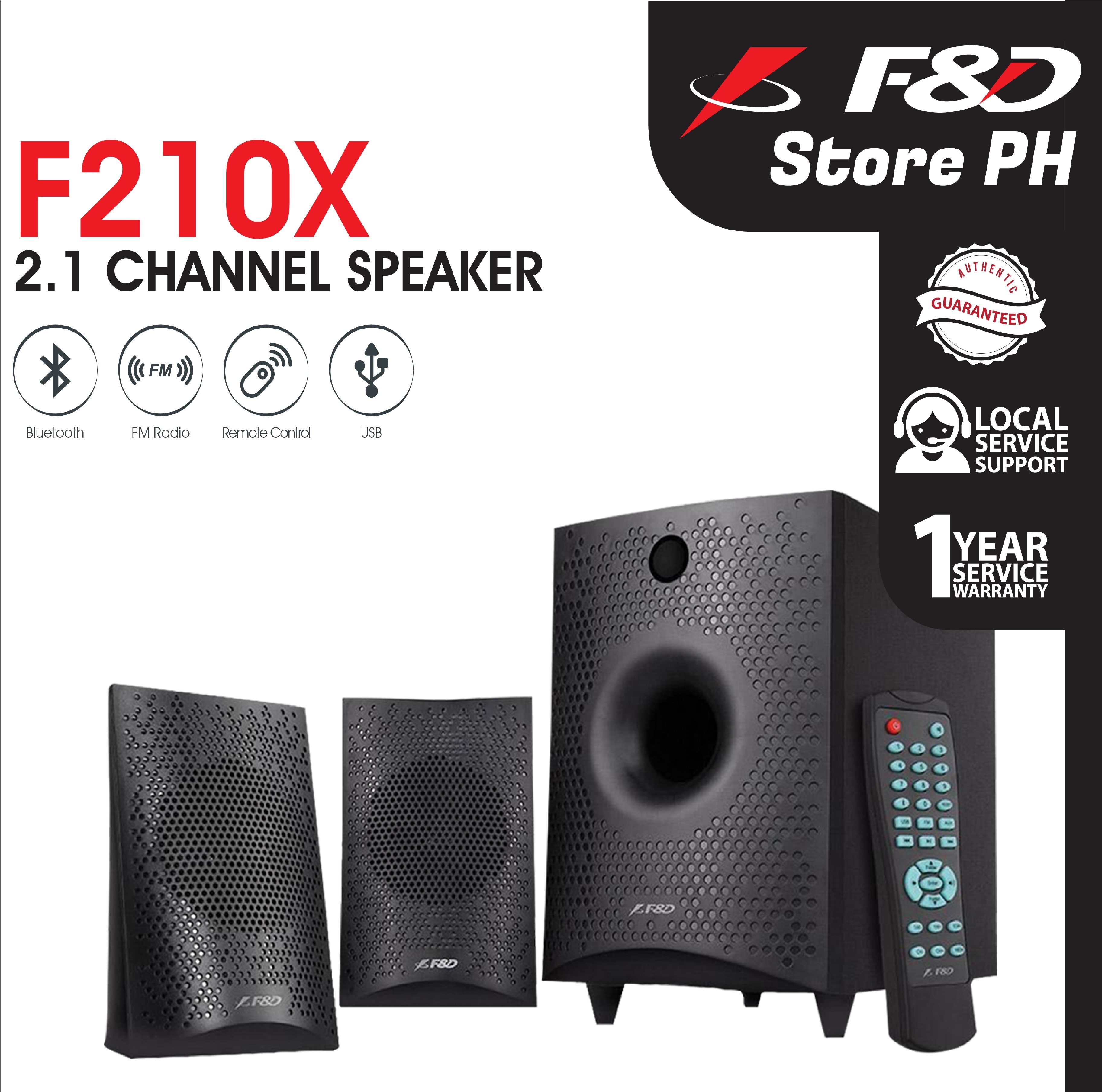 F\u0026D F210X Bluetooth speaker | Lazada PH