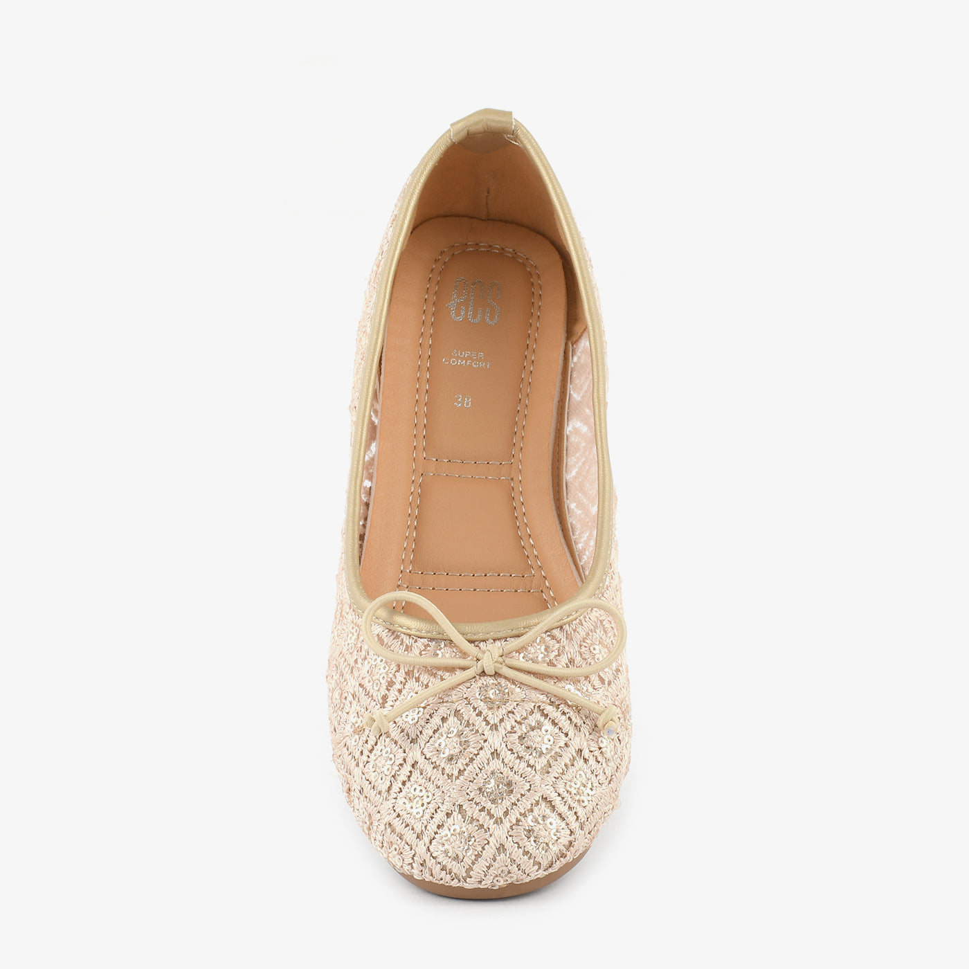 ECS Delicate Dream Flat Pumps For Women. 