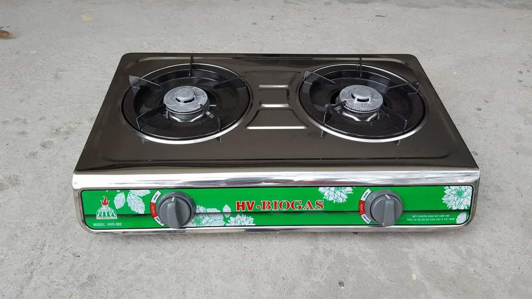 bếp biogas đôi inox HV-BIOGAS
