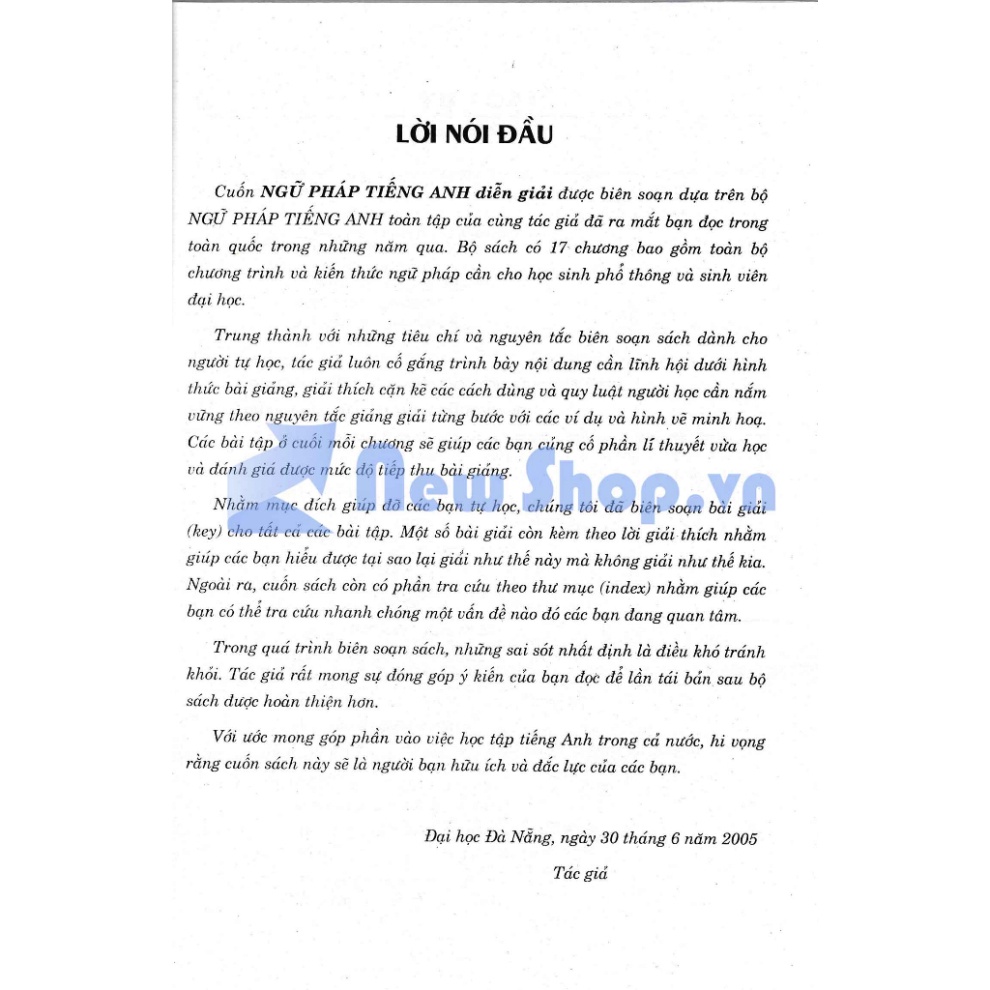 Ngữ Pháp Tiếng Anh Diễn Giải ( HA )