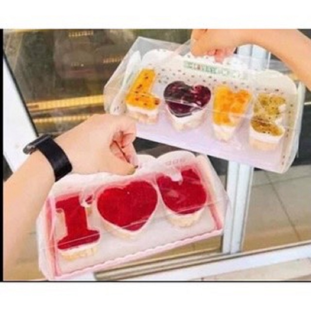 Hộp Mousse i love u - chữ love