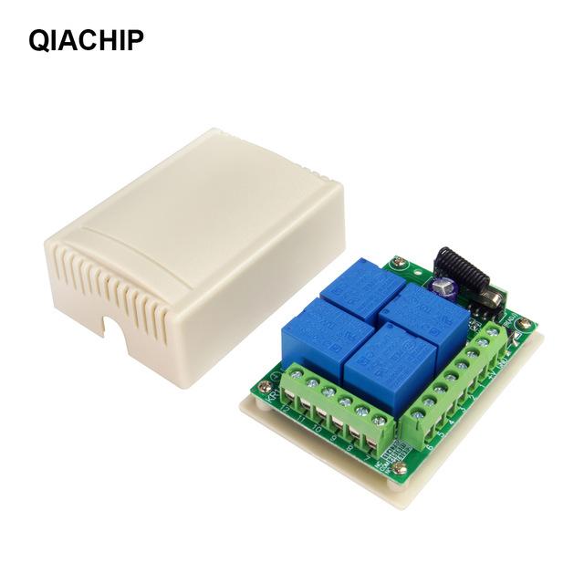 Qiachip%20433mhz%20Wireless%20Remote%20Control%20Dc%2012v%204ch%20Relay%20Switch%20Module%204pcs%20Rf%20Controllor%20Diy%20-%20Image%204