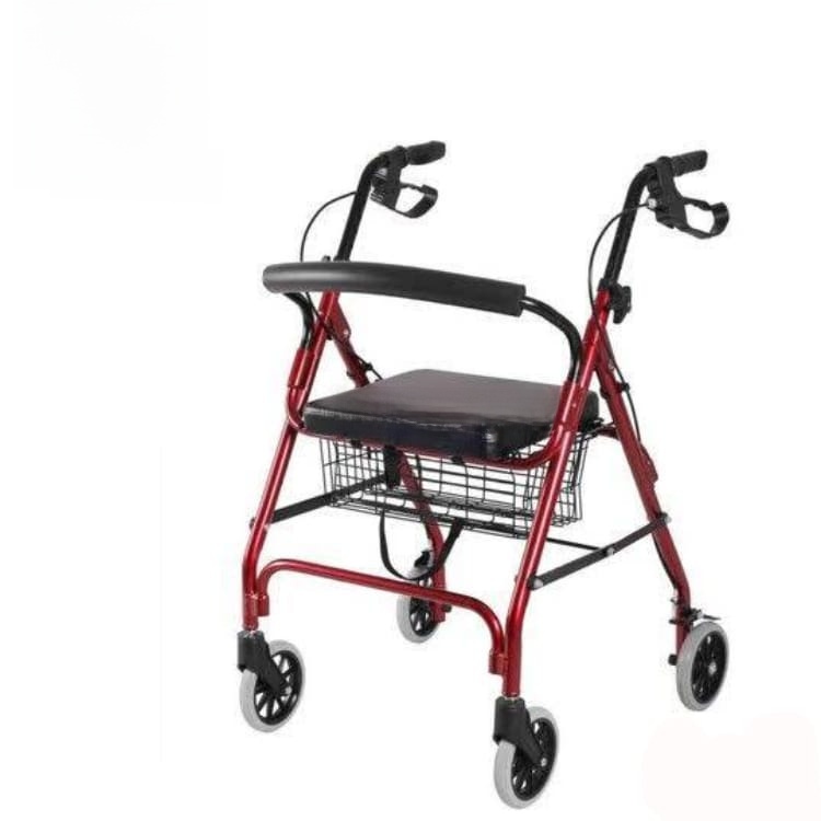 Imported Rollator Walker Scooty - Premium Mobility Aid for Patients and Adults, Lightweight and Durable with Adjustable Features. 