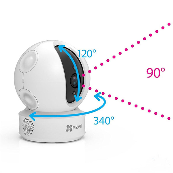 Camera Wifi 2MP EZVIZ C6N 1080P Xoay 360