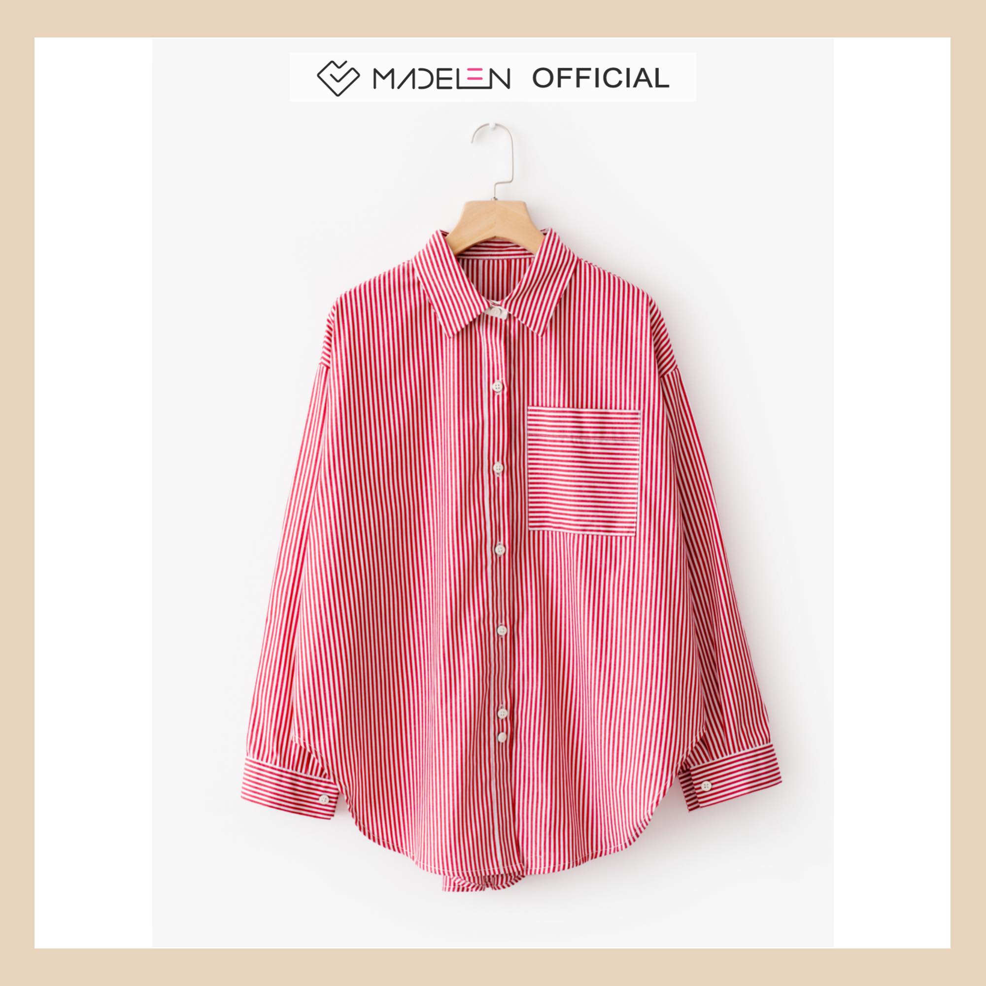 Áo Sơ Mi Oversize Madelen
