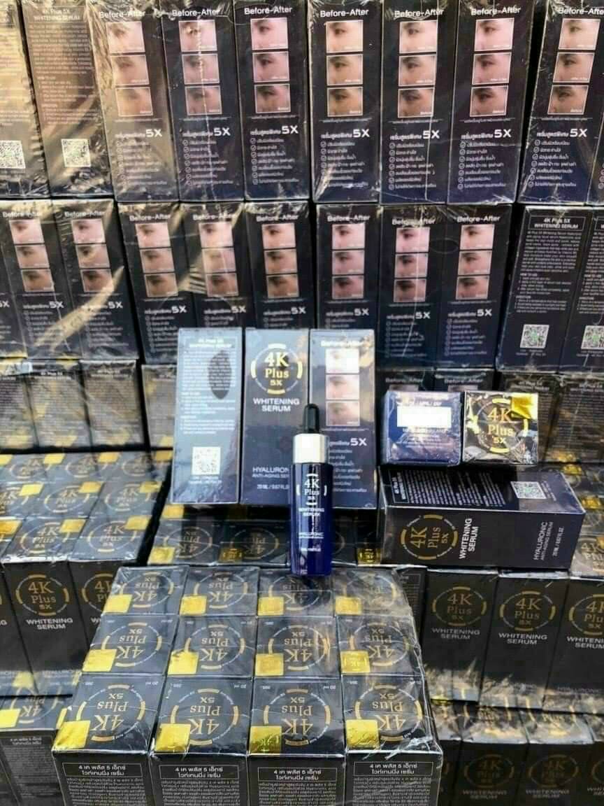 Serum Dưỡng Trắng Da 4k Plus 5x Whitening Thái Lan 20ml