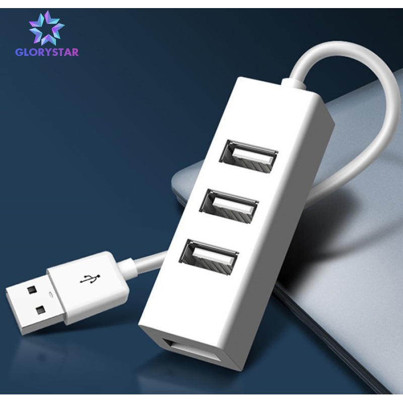 Usb Hub 2.0 Multi Usb Splitter Usb 2.0 Hub 4 Port Multiple Expander Multi Splitter High Speed For Pc Computer Accessories
