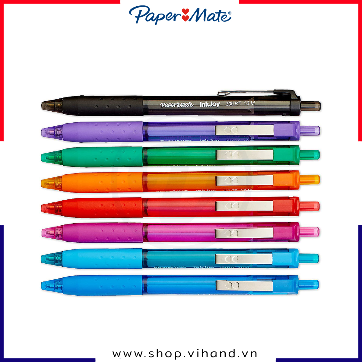 [HCM]Bút bi đầu bấm Paper Mate® InkJoy 300RT - 1.0mm