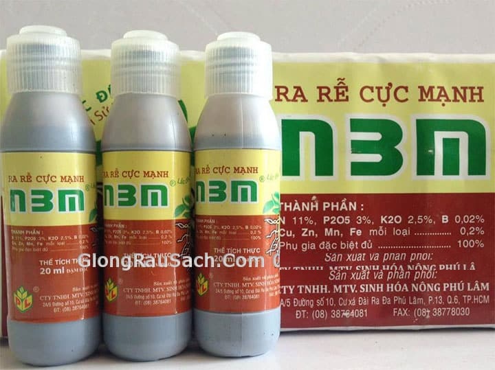 Phân Bón Lá Ra Rễ Cực Mạnh N3M - 1 lọ 20ml